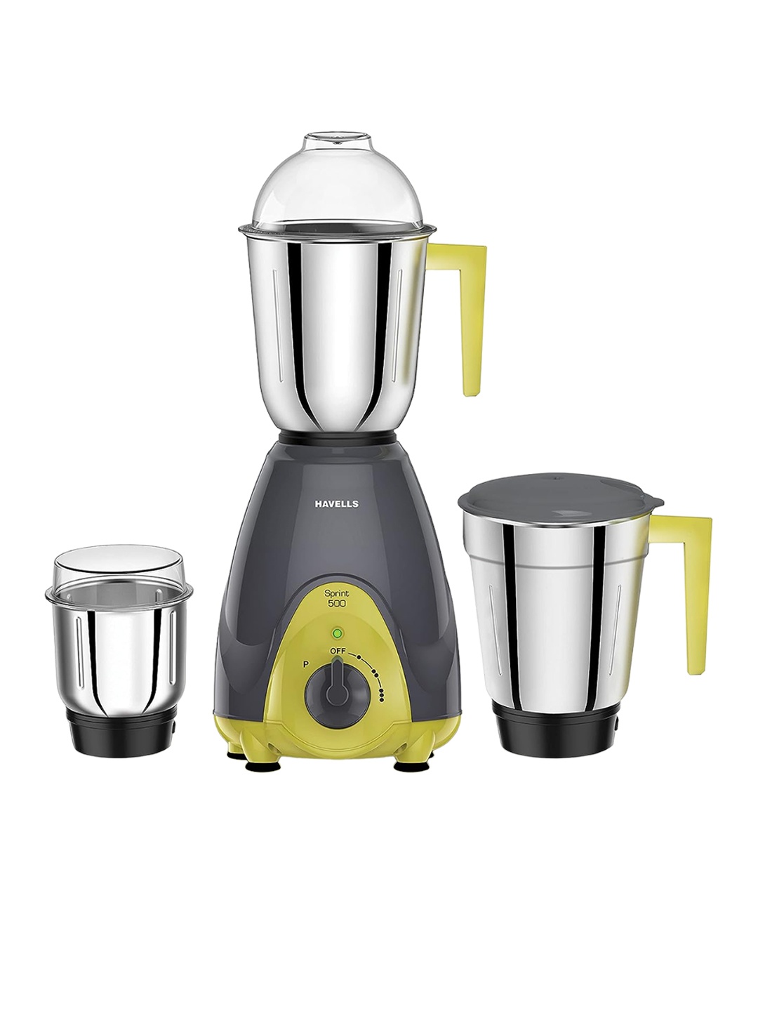 

Havells 3-Pieces Mixer Grinder Juicers, Green