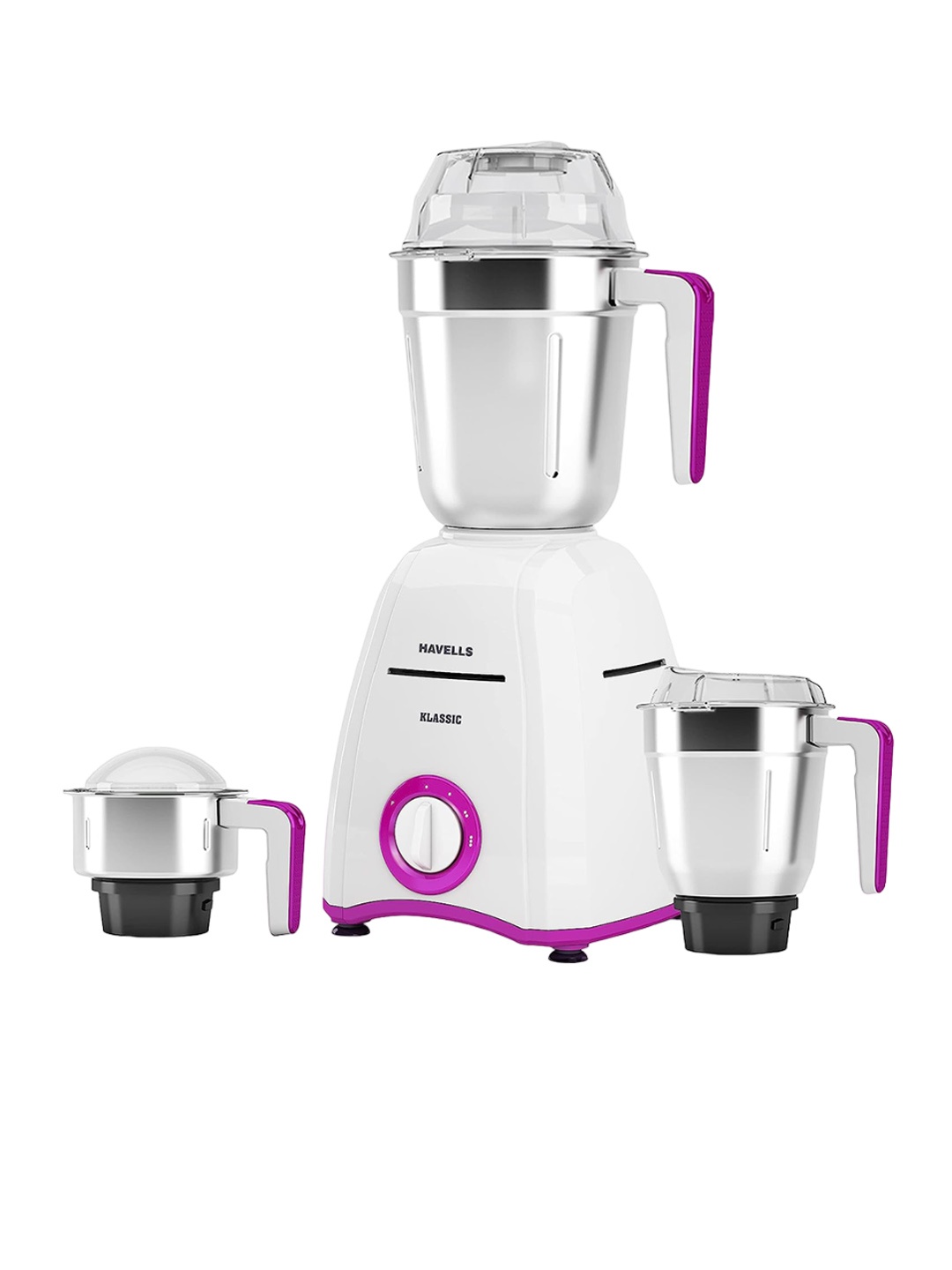 

Havells 3 Pieces 750Watt Mixer Grinder Juicers, White