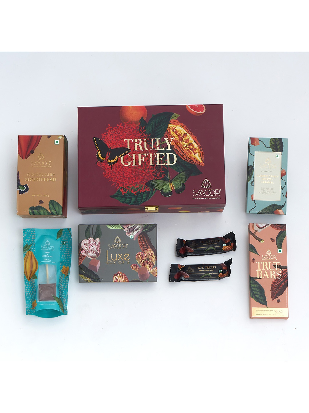 

SMOOR Serenity Hamper, Maroon