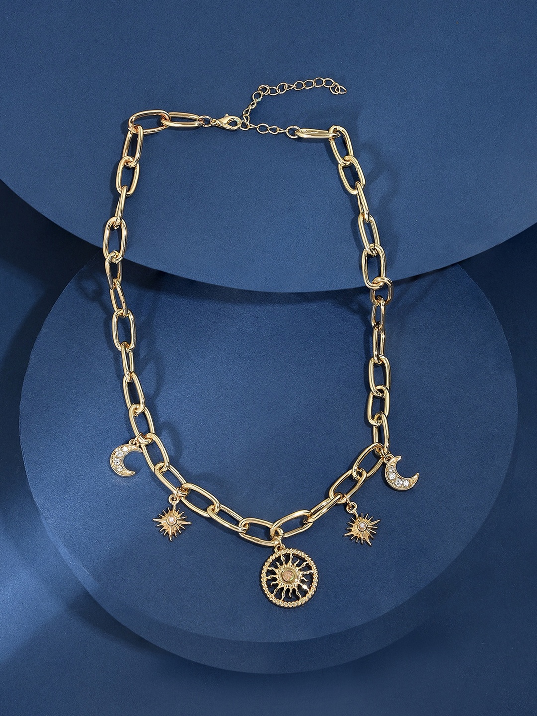 

Lilly & sparkle Gold-Plated Link Chain Necklace