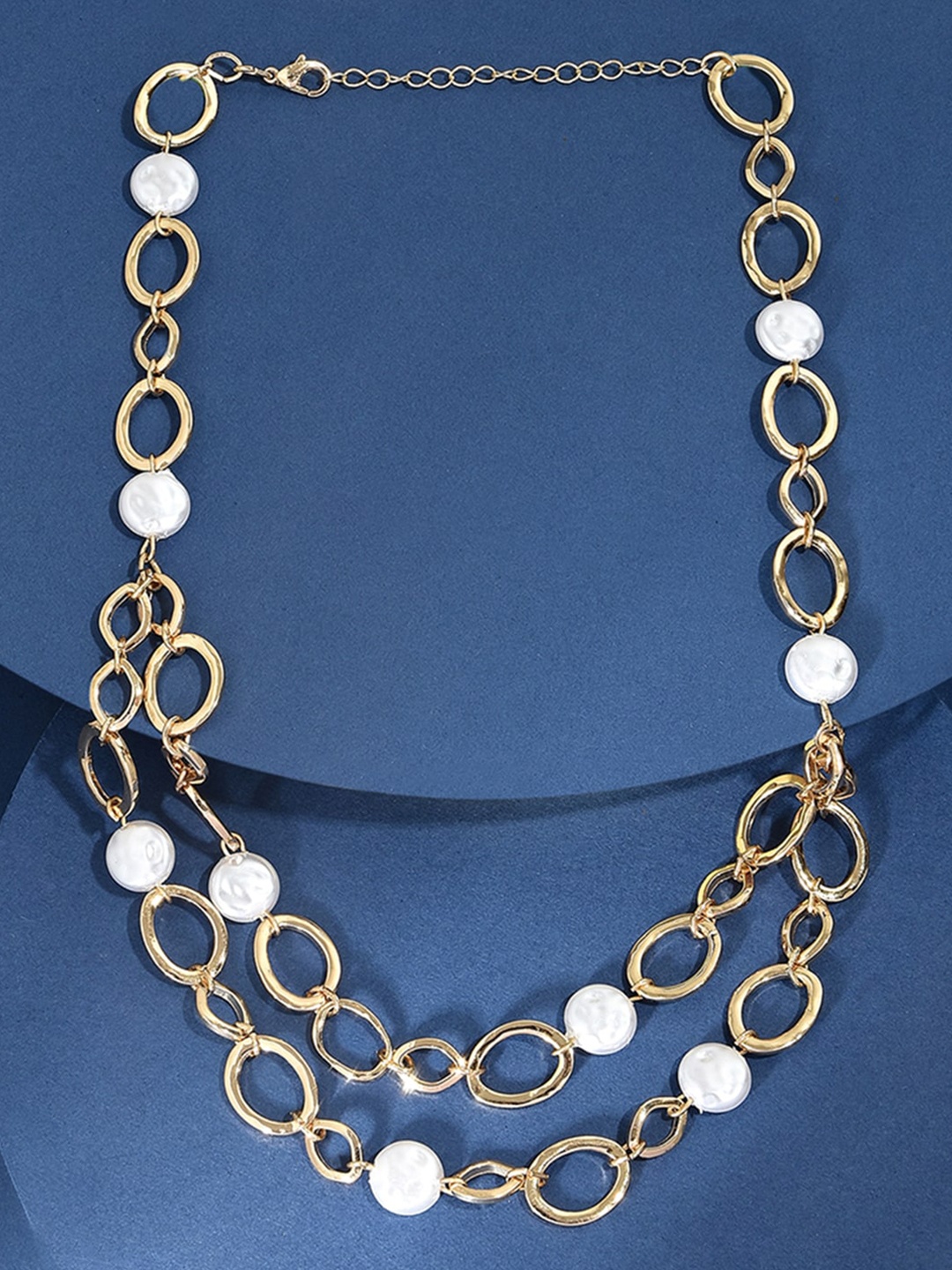 

Lilly & sparkle Gold-Plated Layered Necklace