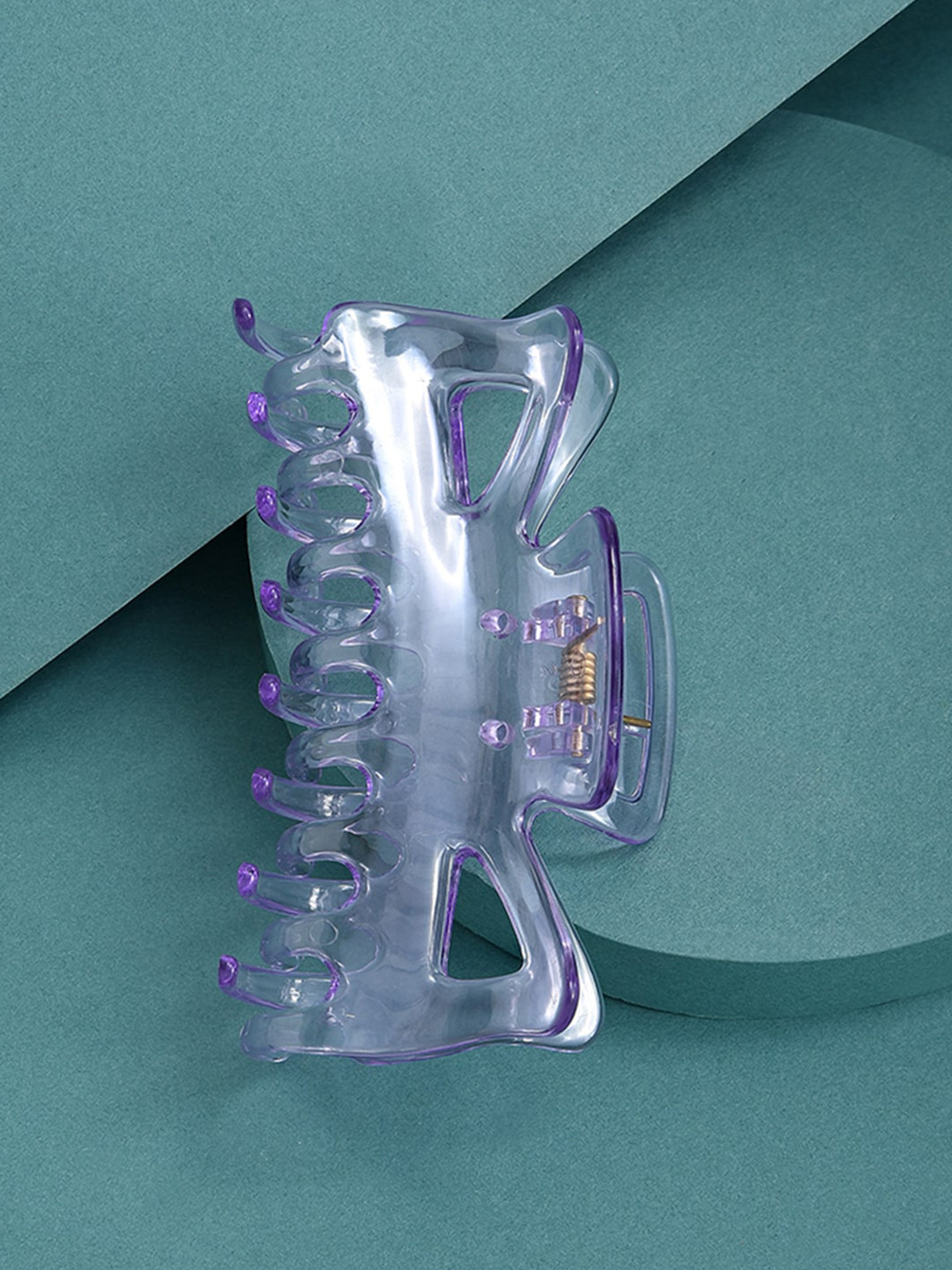 

Lilly & sparkle Transparent Claw Clip, Purple