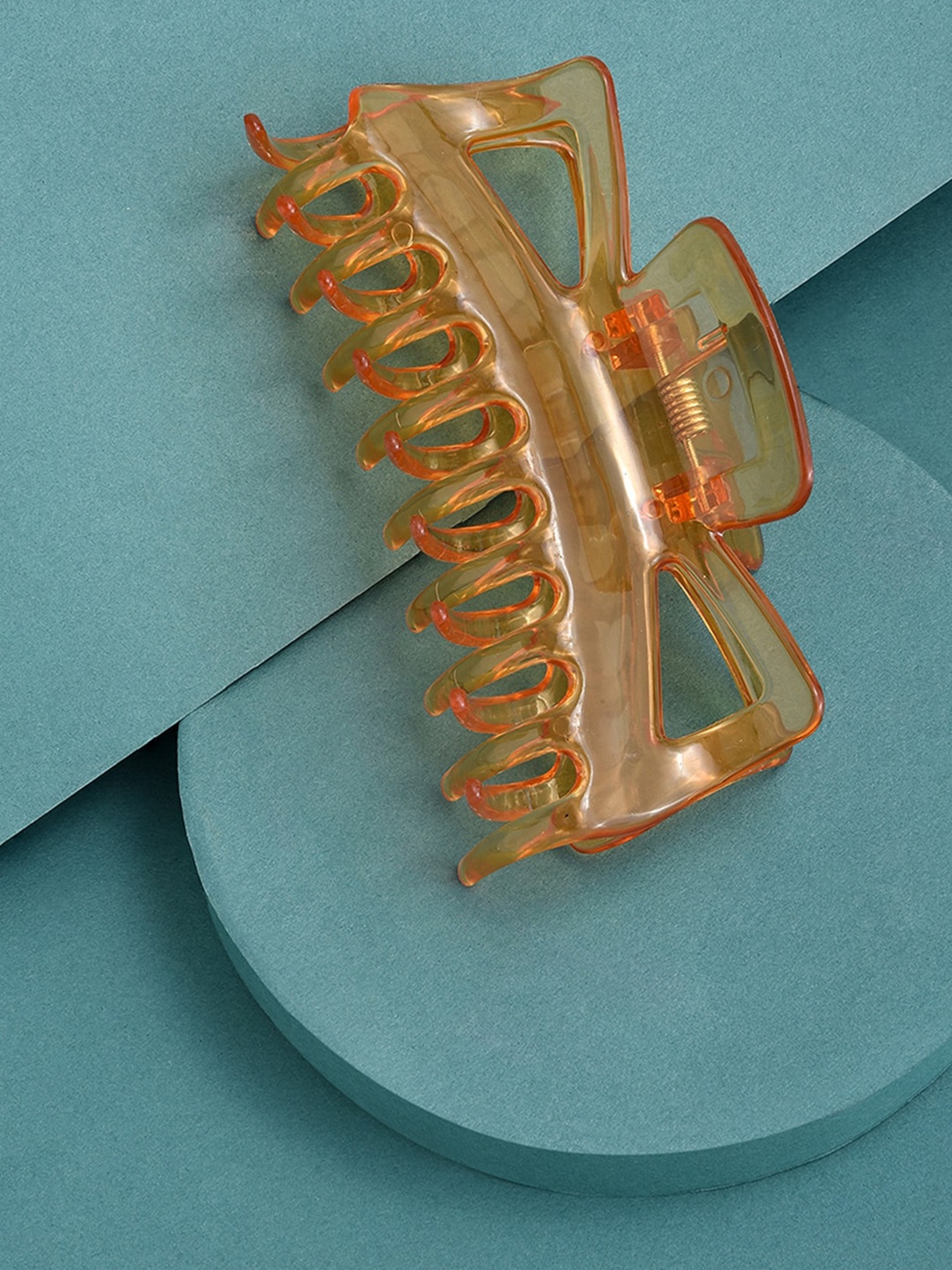 

Lilly & sparkle Transparent Claw Clip, Orange
