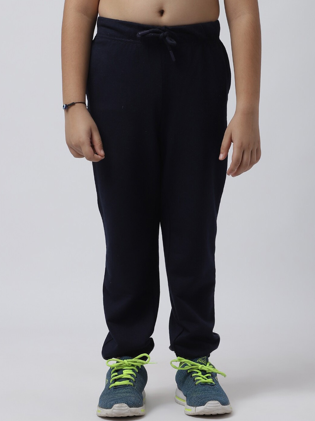 

Rute Boys Mid-Rise Cotton Joggers, Navy blue