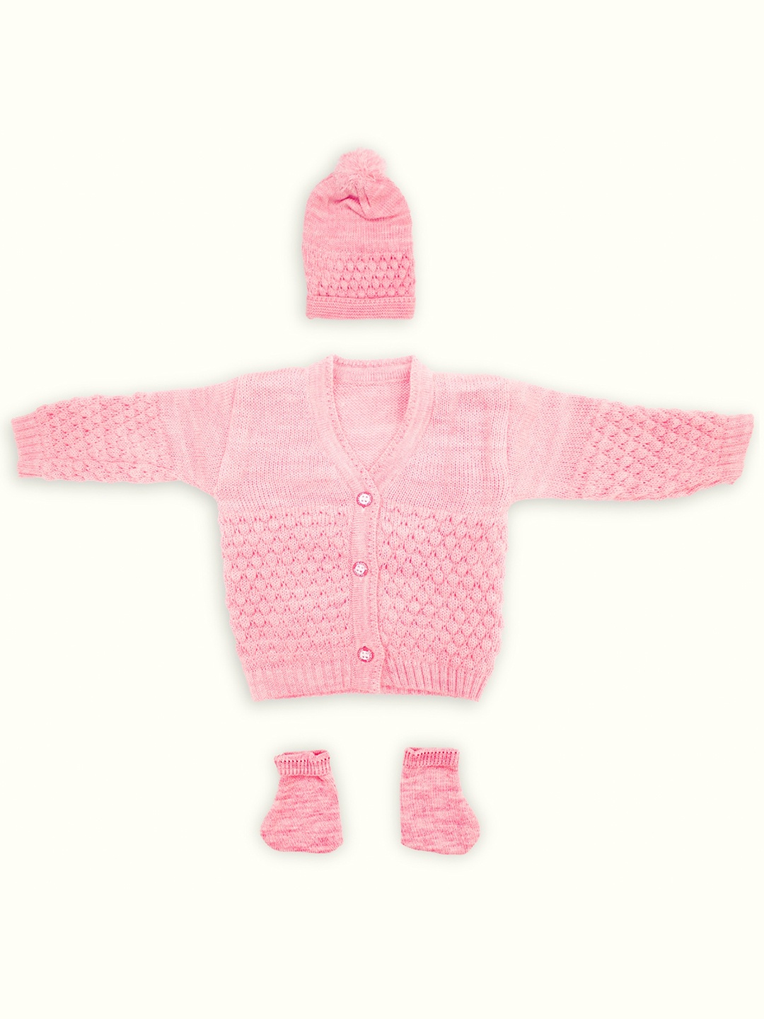 

Born Babies Infants Cotton Baby Apparel Gift Set, Pink