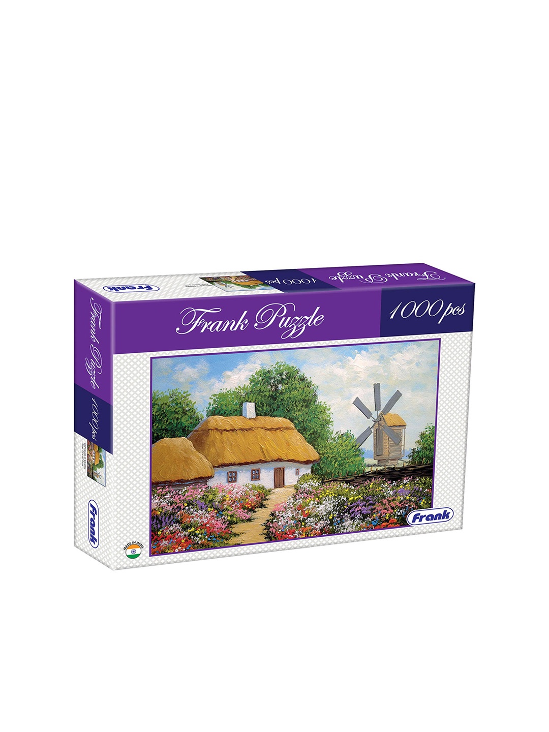 

Frank Kids 1000 Piece Old House Ukraine Jigsaw Puzzle Learning and Development Toys, White