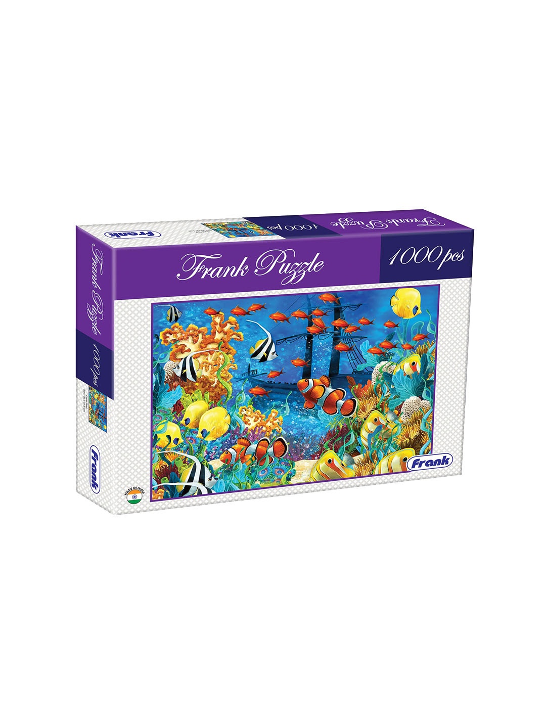 

Frank Kids Coral Reef Jigsaw Puzzle Toy, Blue