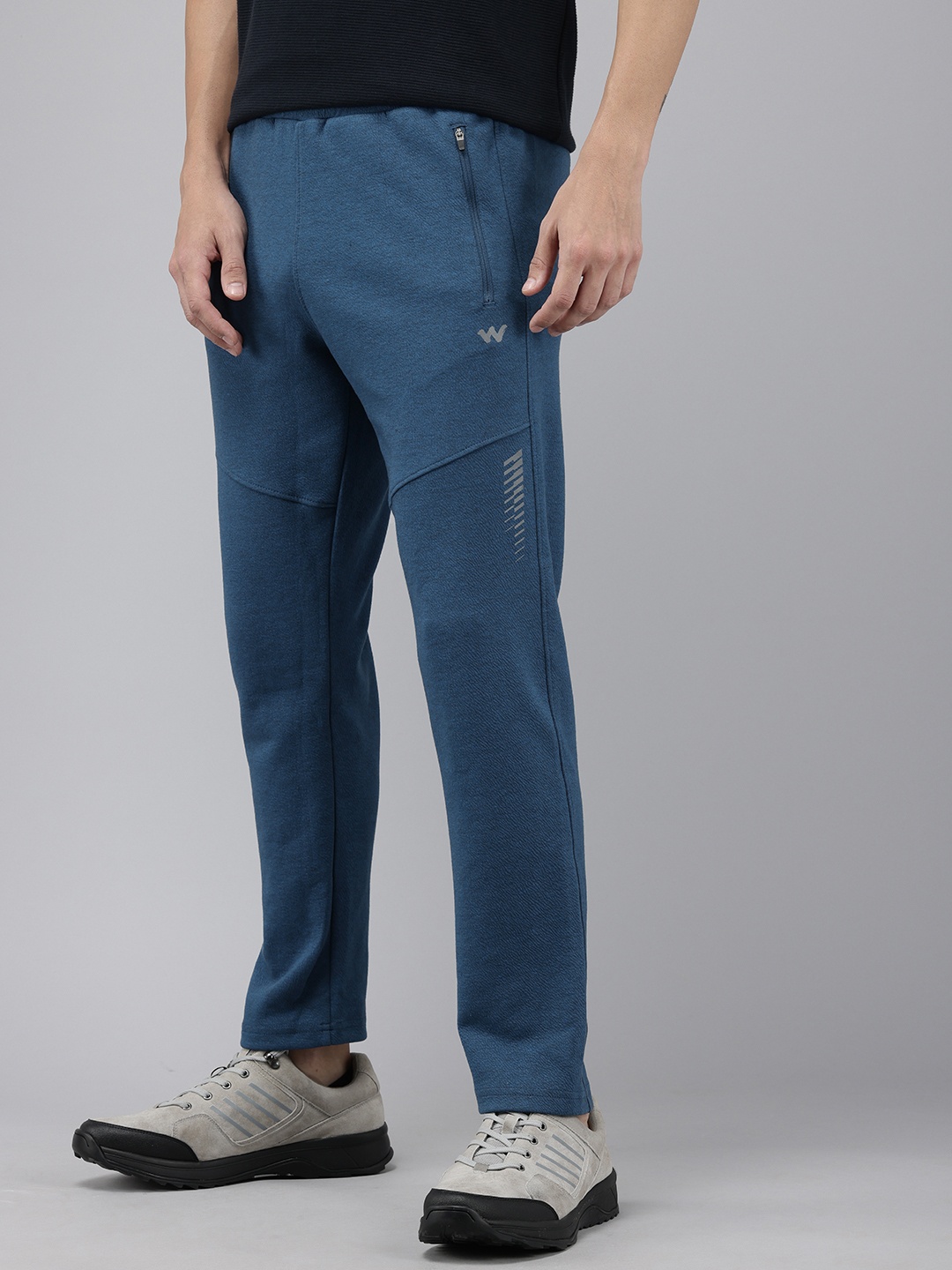 

Wildcraft Men Anti Odour Sports Track Pants, Teal