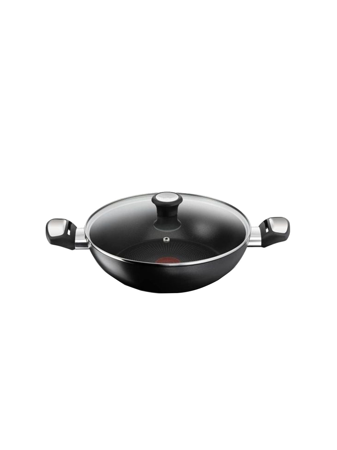 

Tefal Cook And Savour Black Non-Stick Induction Base Kadhai With Lid