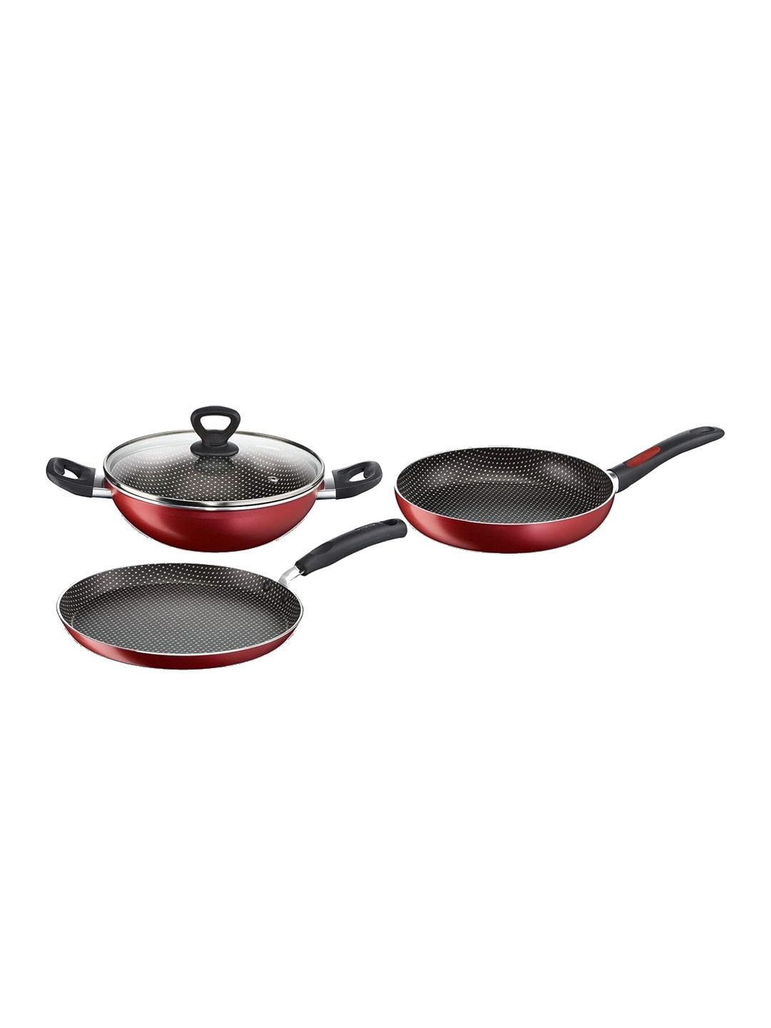 

Tefal Simply Chef Red Non-Stick Induction Base Tava & Frying Fan