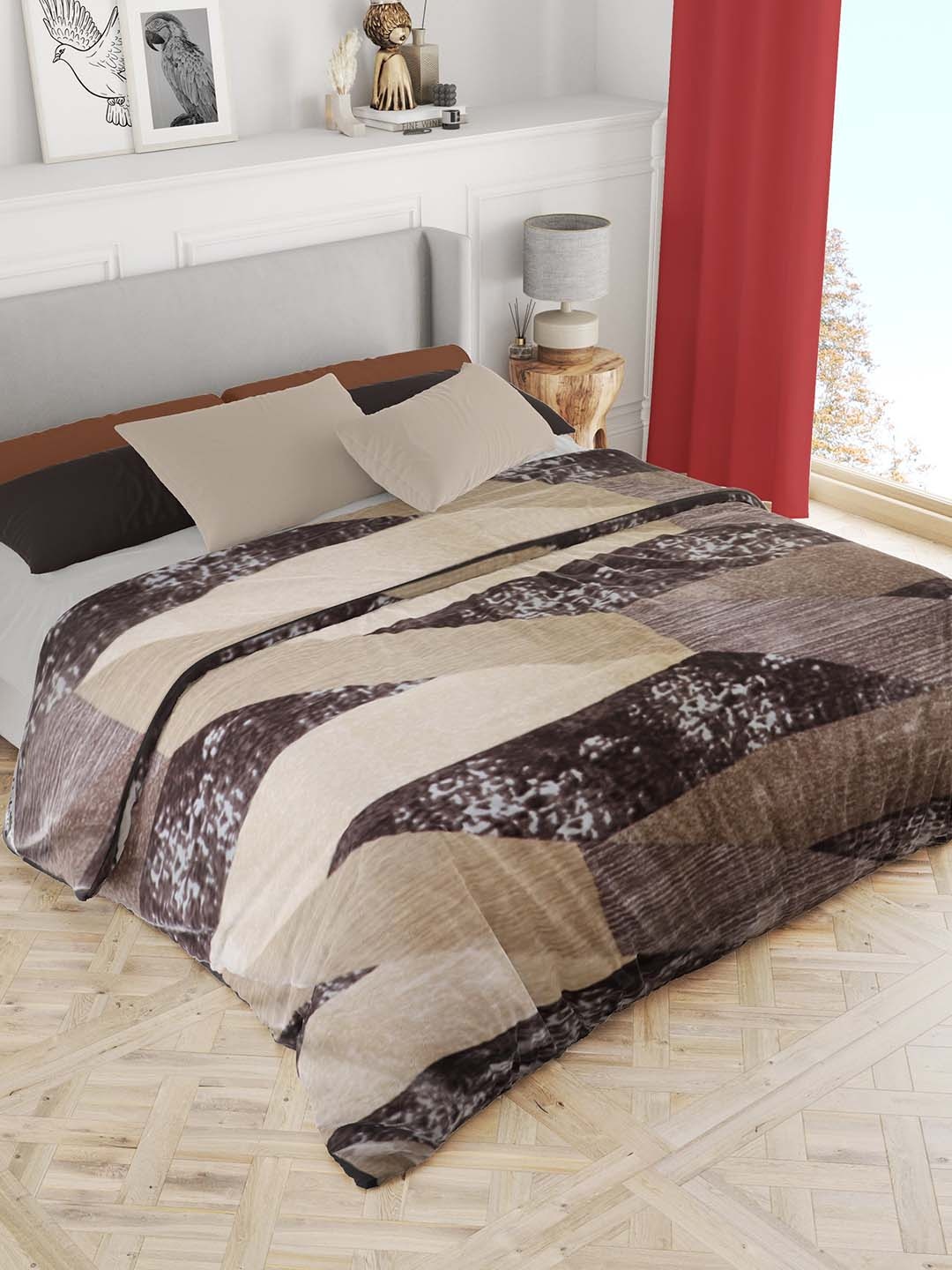 

Nivasam Brown Heavy Winter 600 GSM Double Bed Blanket