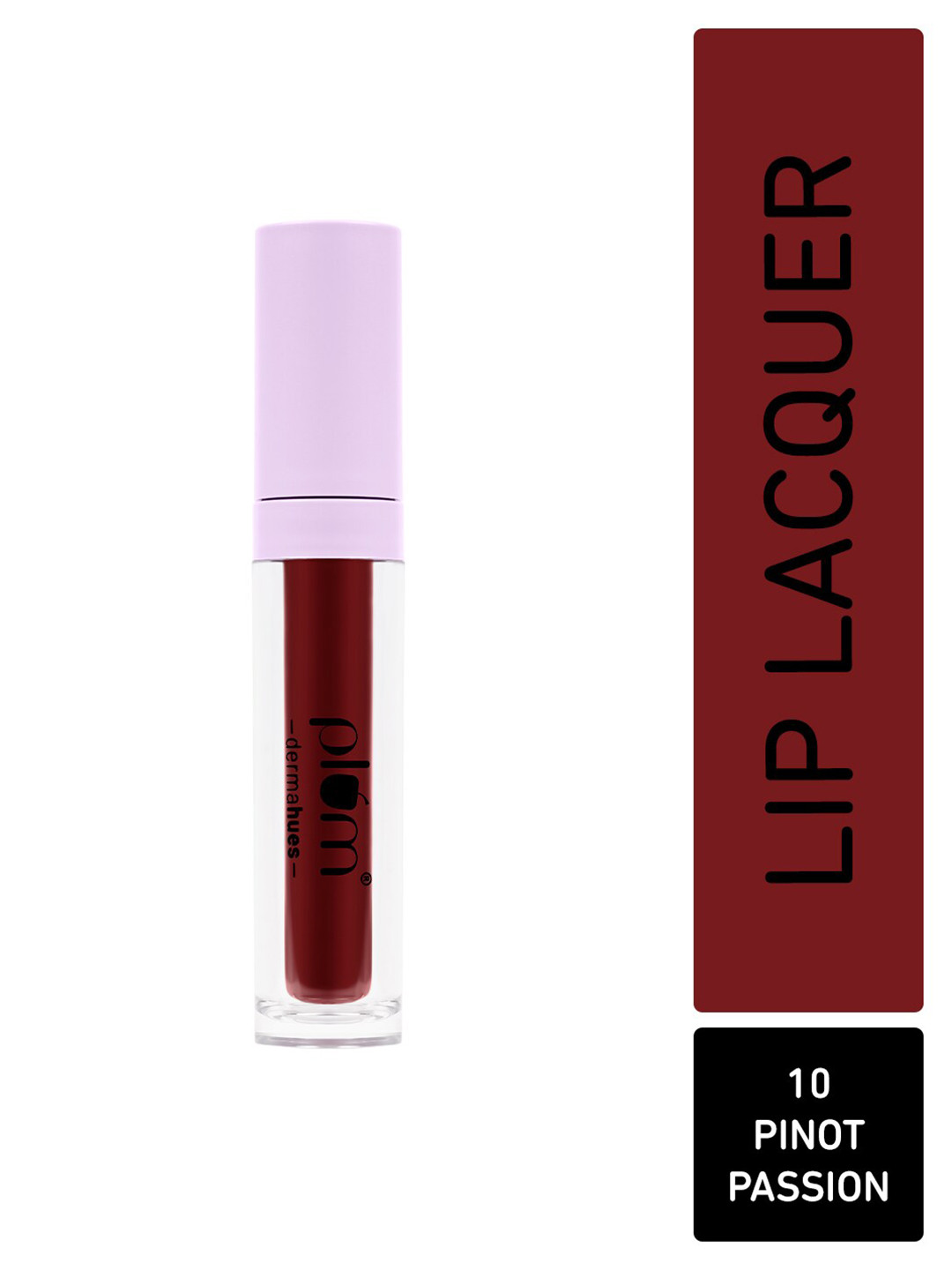 

Plum Glassy Glaze 3-In-1 Velvety Smooth Lip Lacquer with Jojoba 4.5ml - Pinot Passion 10, Maroon