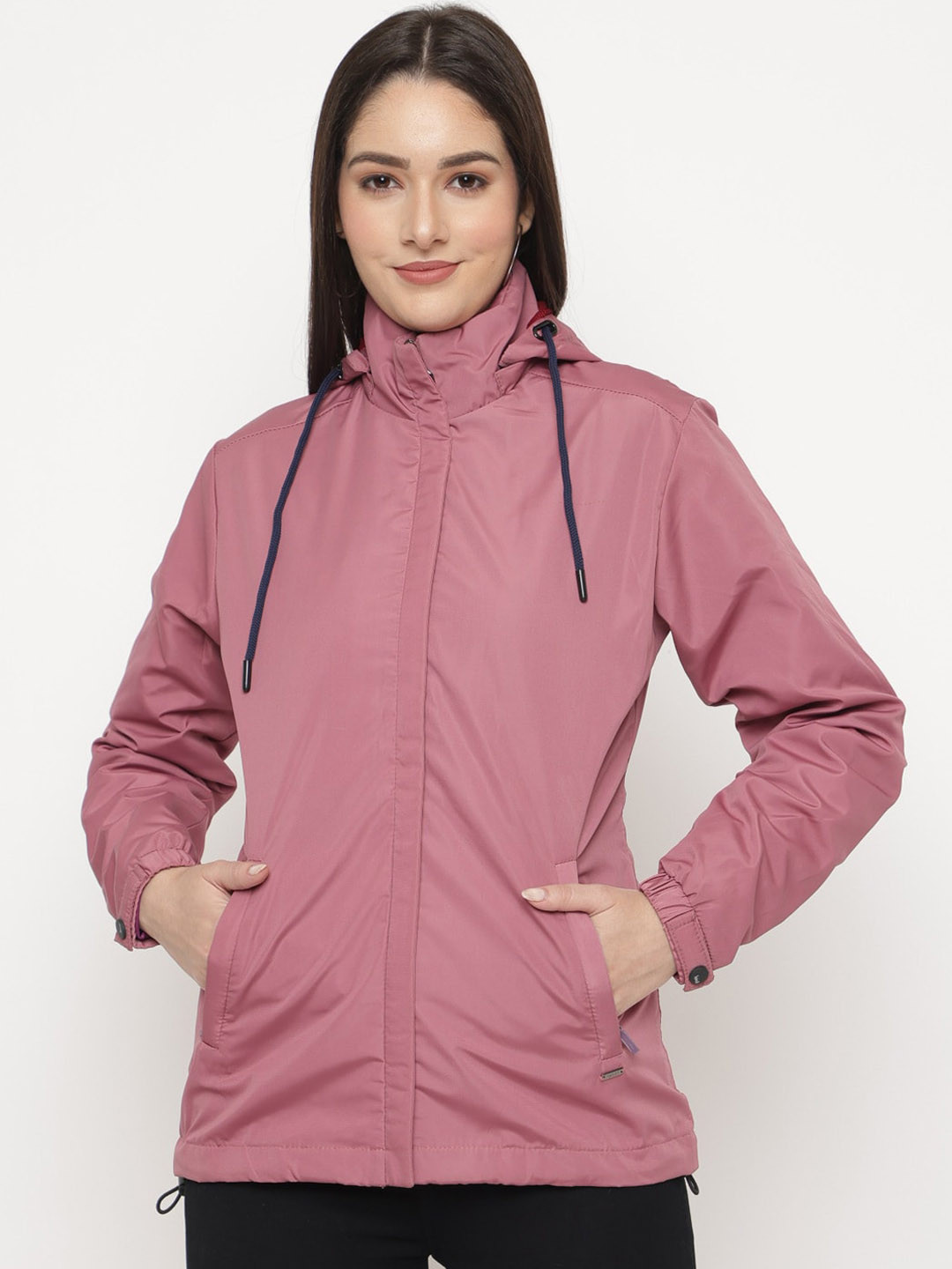 

Spirit Lightweight Hooded Anti-Odour Bomber Jacket, Peach