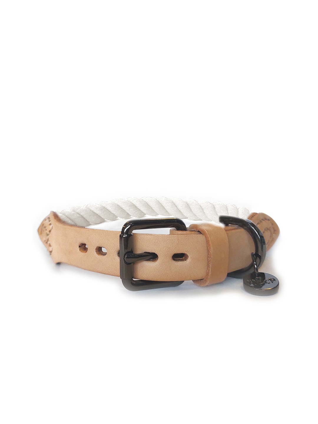 

Milk & Pepper Nemo Cord Dog Collars, Off white