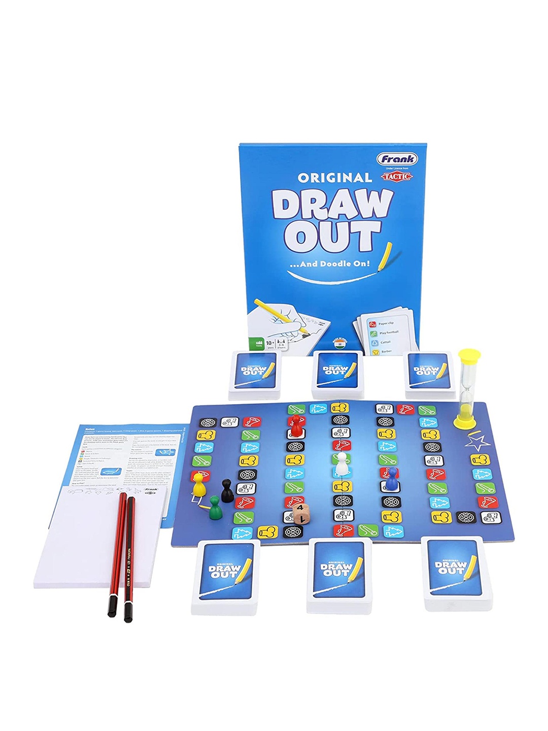 

Frank Original Draw Out Board Game, Blue