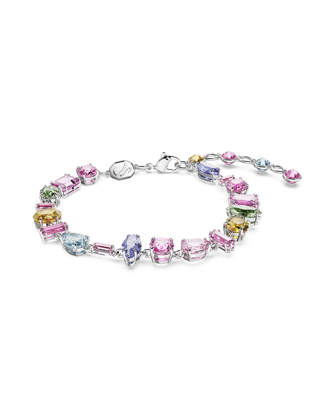 

SWAROVSKI Rhodium-Plated Crystals Studded Wraparound Bracelet, Silver