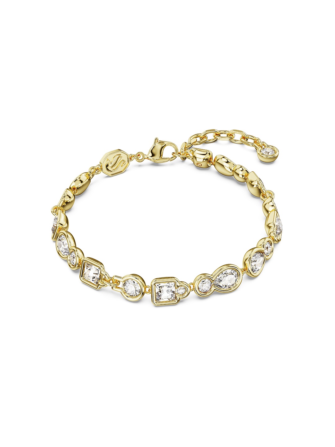 

Swarovski White Gold Plated Mixed Cuts Imber Bracelet