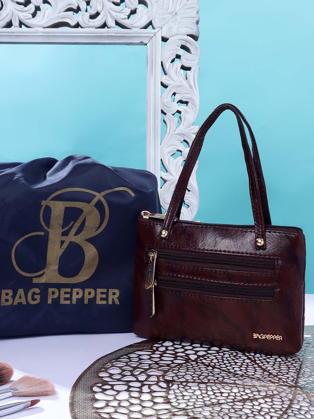 

Bag Pepper Structured Shoulder Bag, Purple