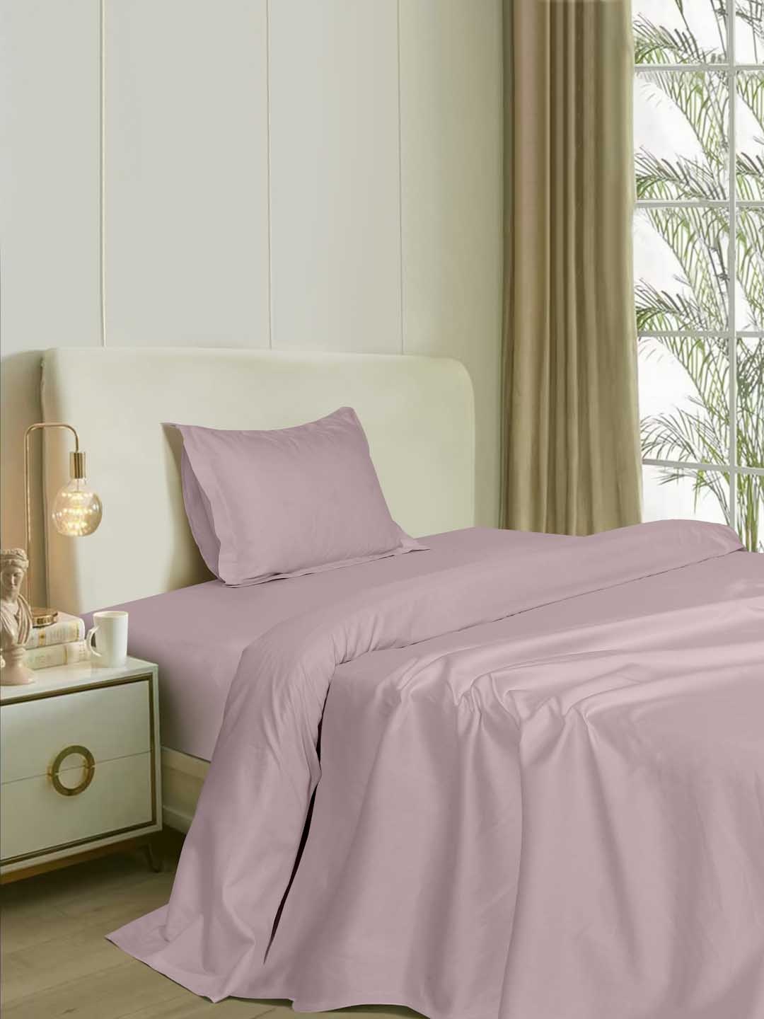 

Naksh Rose Cotton 300 TC Single Bedsheet With 1 Pillow Cover