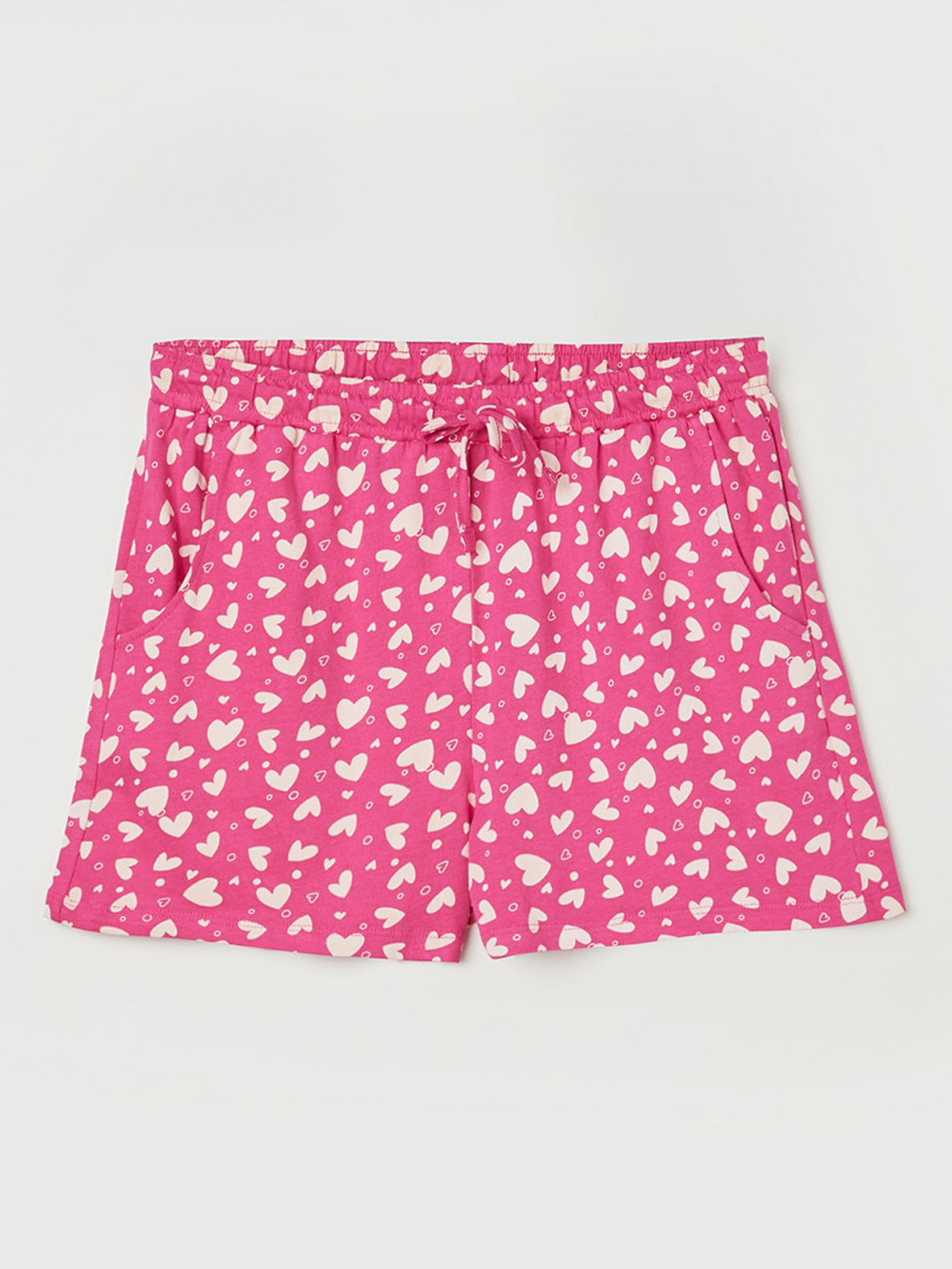 

Fame Forever by Lifestyle Girls Pink Floral Printed Shorts