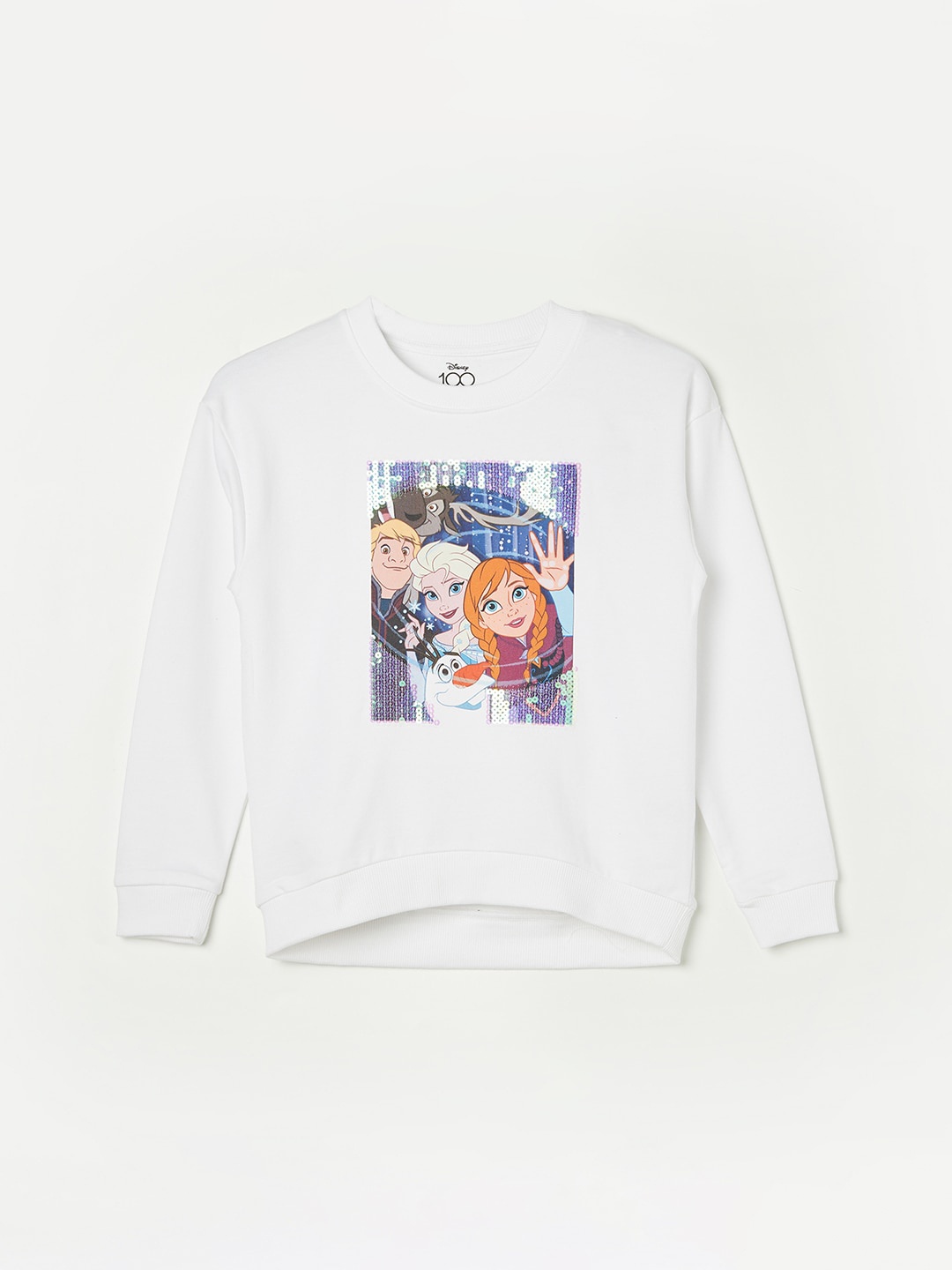 

Fame Forever by Lifestyle Girls White Printed Sweatshirt