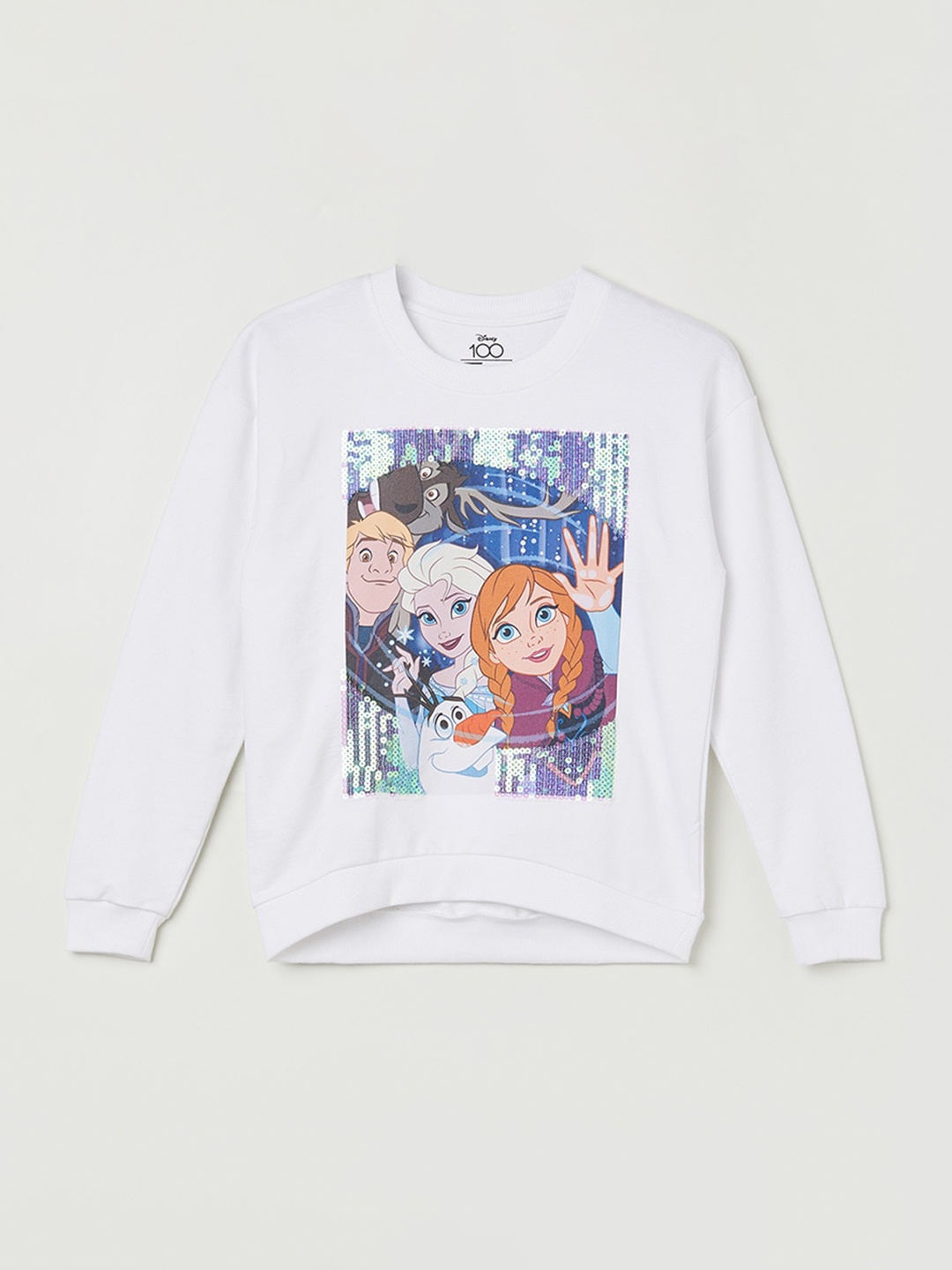 

Fame Forever by Lifestyle Girls White Printed Sweatshirt