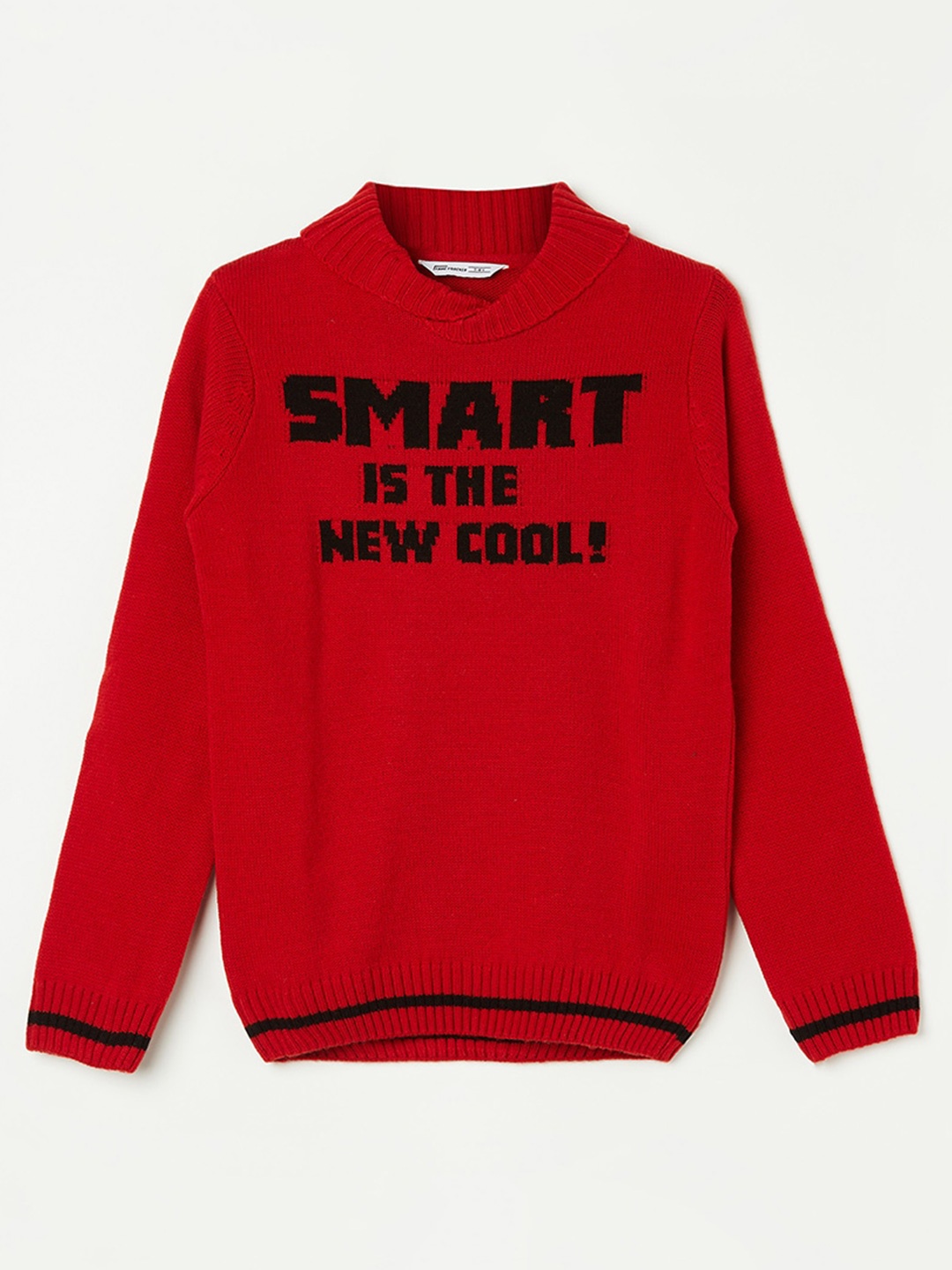 

Fame Forever by Lifestyle Boys Typography Printed Acrylic Pullover, Red