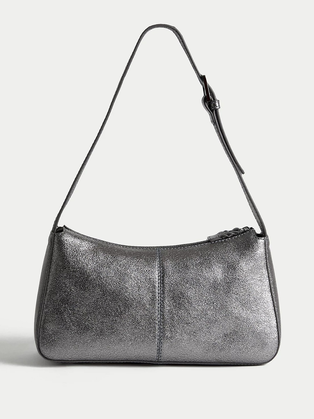 

Marks & Spencer Leather Structured Hobo Bag, Metallic