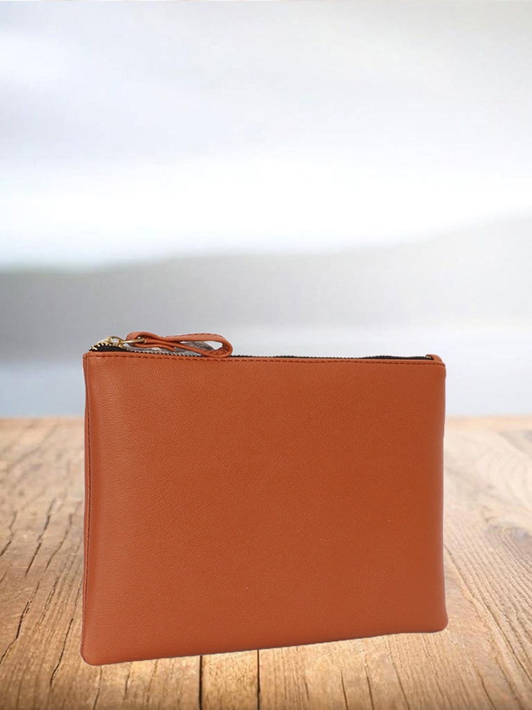 

Bagsy Malone Textured Travel Pouch, Tan
