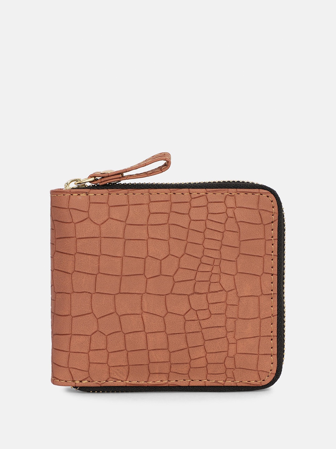 

Bagsy Malone Textured PU Zip Around Wallet, Peach
