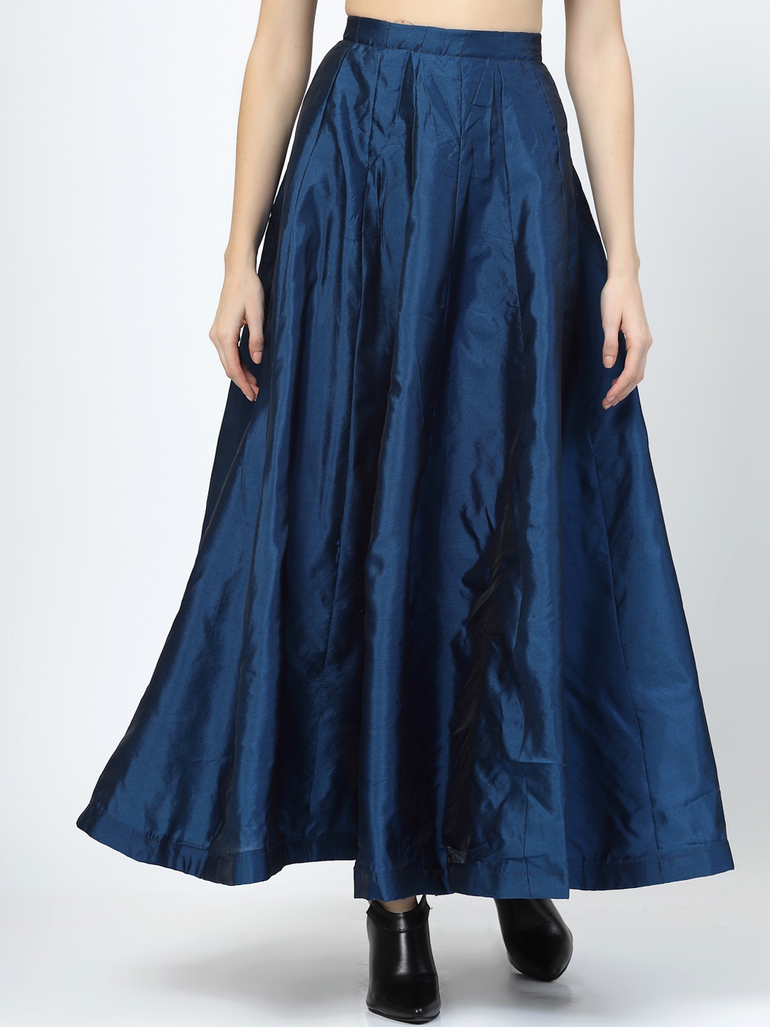 

BAESD Flared Maxi-Length skirt, Teal