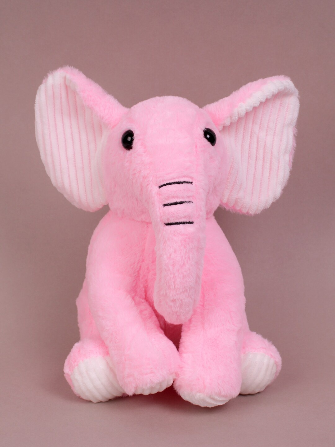 

DukieKooky Kids Elephant Plush Soft Toy, Pink