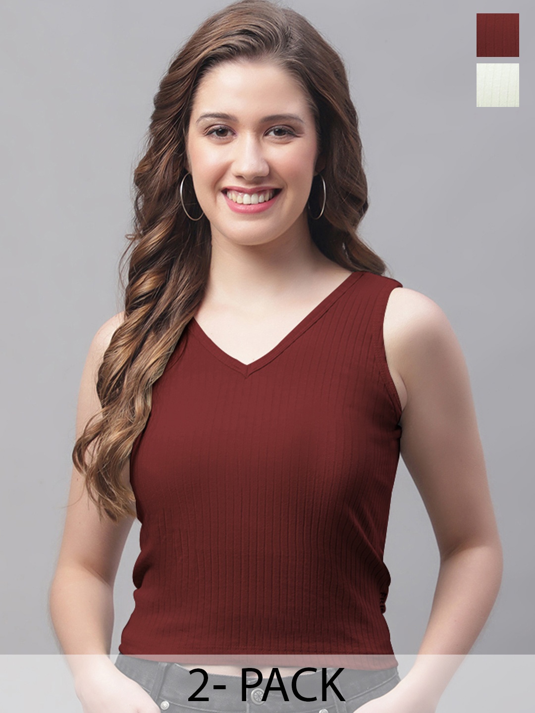 

Friskers Maroon Top