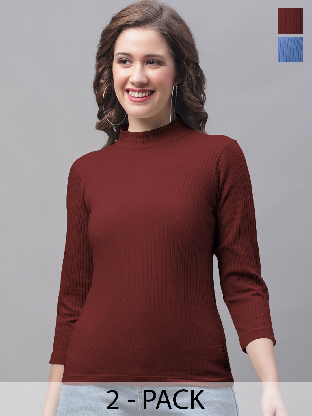 

Friskers Maroon Top