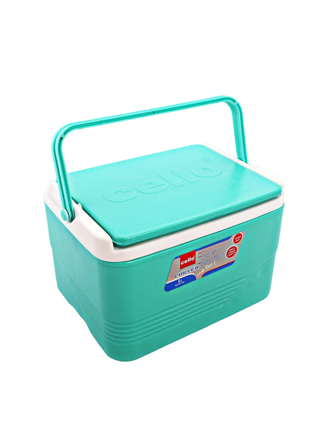 

Cello Chiller Sea Green Insulated Ice Box - 8 L