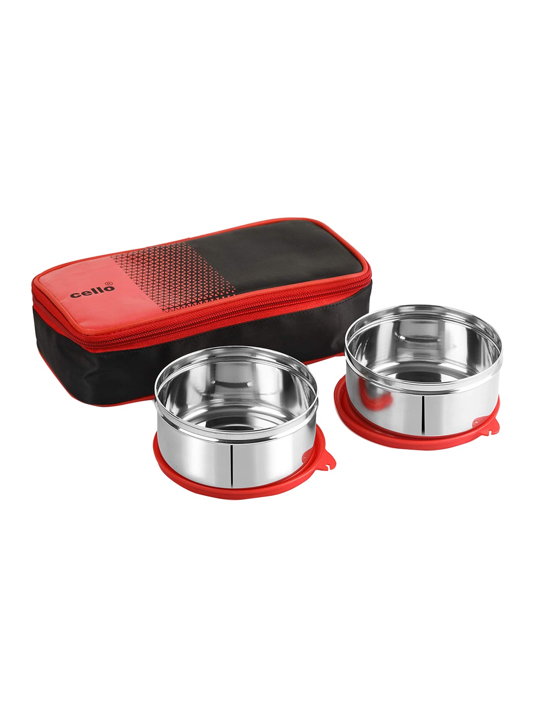 

Cello MF Matiz 2Pcs Red Insulated Stainless Steel Lunch Box with Jacket