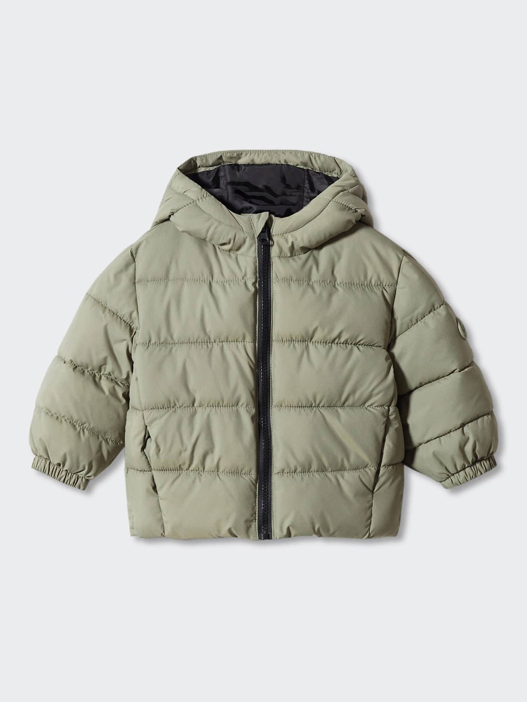 

Mango Kids Boys Hooded Padded Jacket, Olive