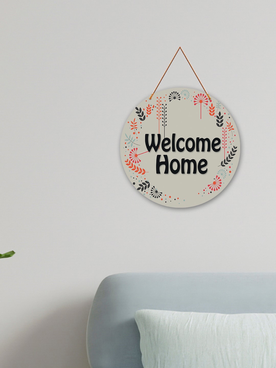 

ArtVibes White Quote Printed Wall Hanging