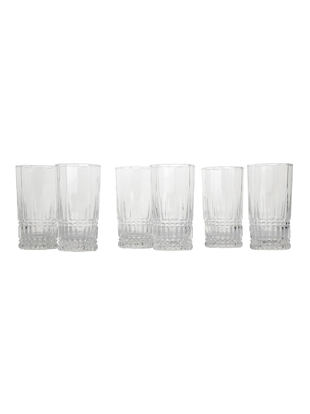 

Luminarc 6 Pc Elysees Water Tumbler 310ml, Transparent