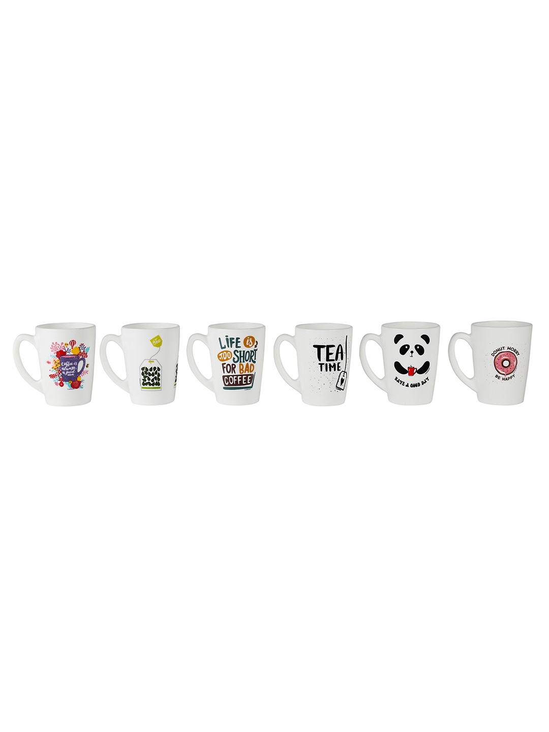 

Luminarc Deco New Morn 6pc Opal Mug 320ml, White