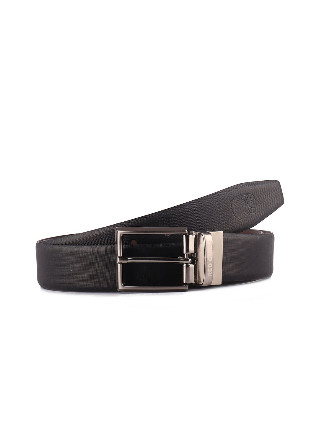 

Red Chief Men Leather Reversible Formal Belt, Tan