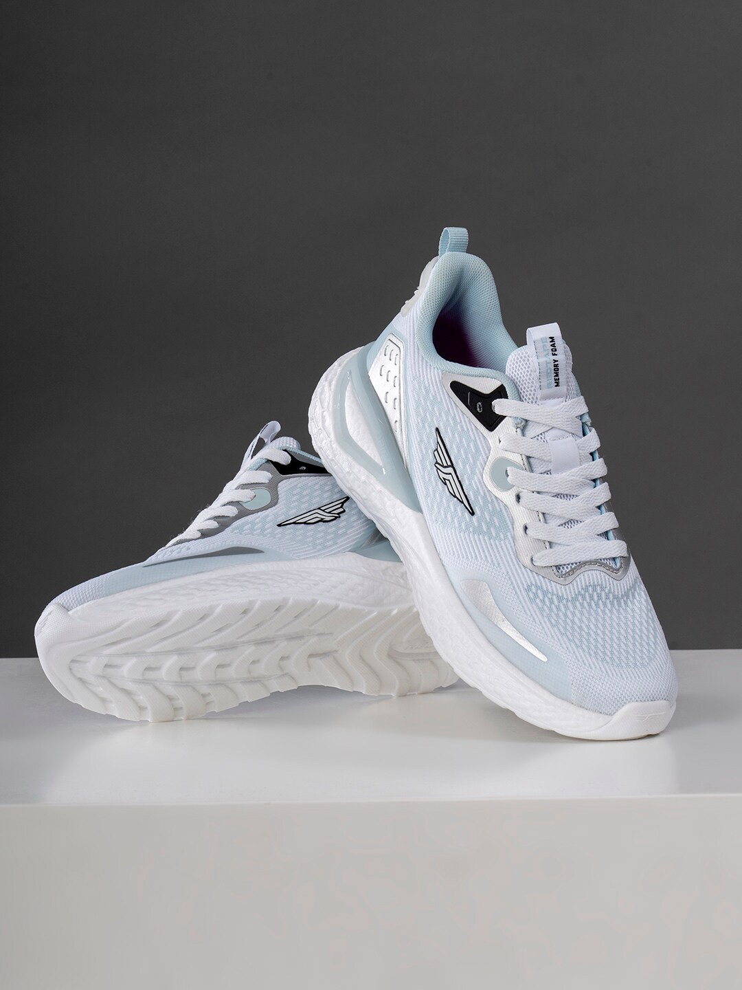 

Red Tape Women Flow+ Textile Slip-Resistant Running Shoes, Blue