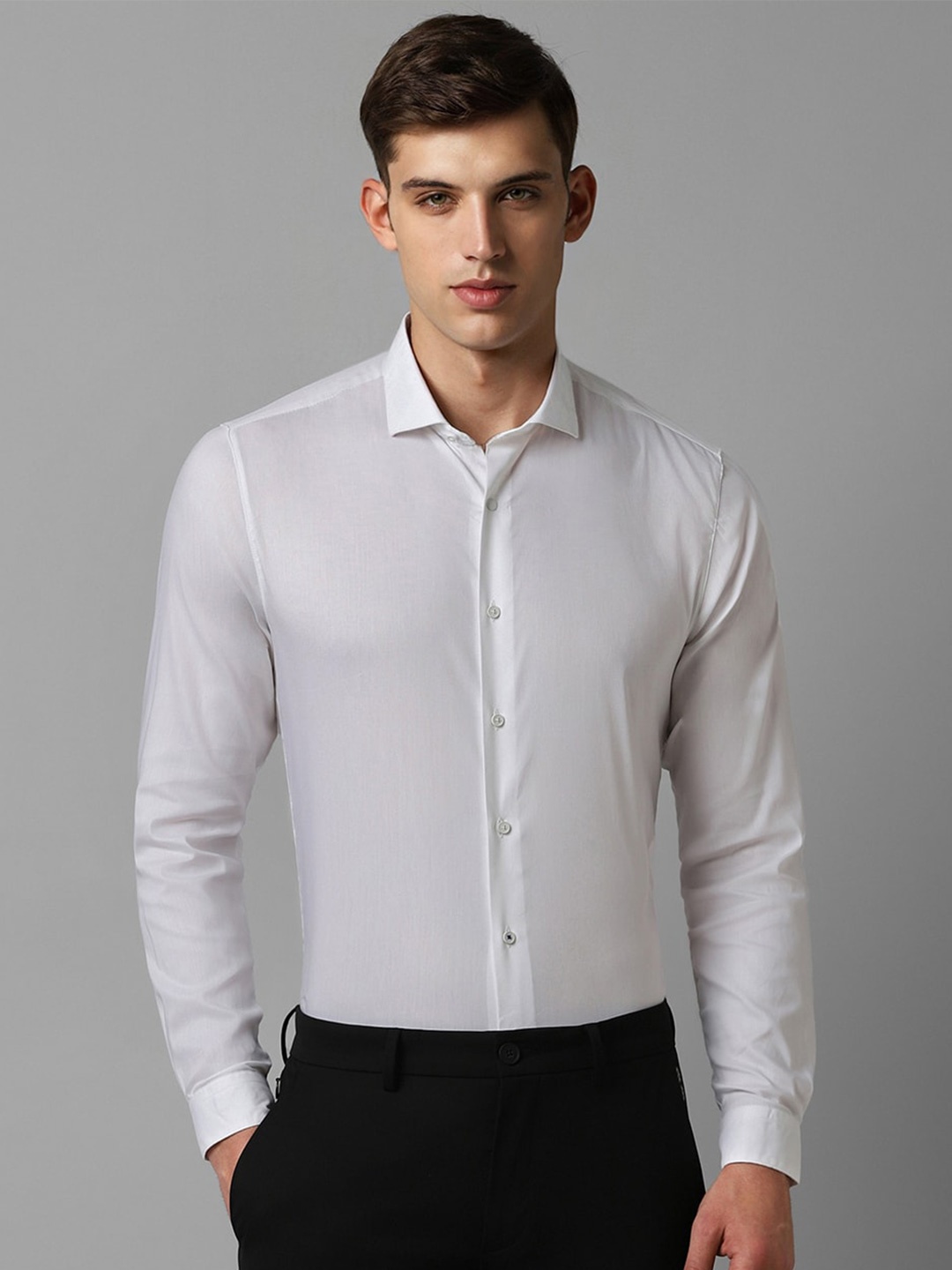 

Louis Philippe Sport Slim Fit long Sleeves Casual Shirt, White