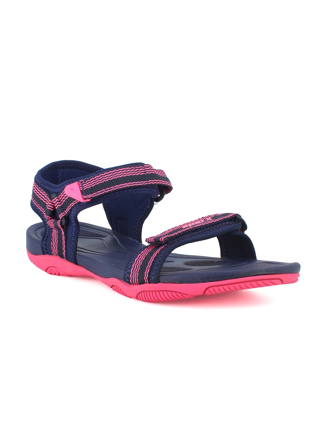 

Sparx Women Striped Sports Sandals, Navy blue