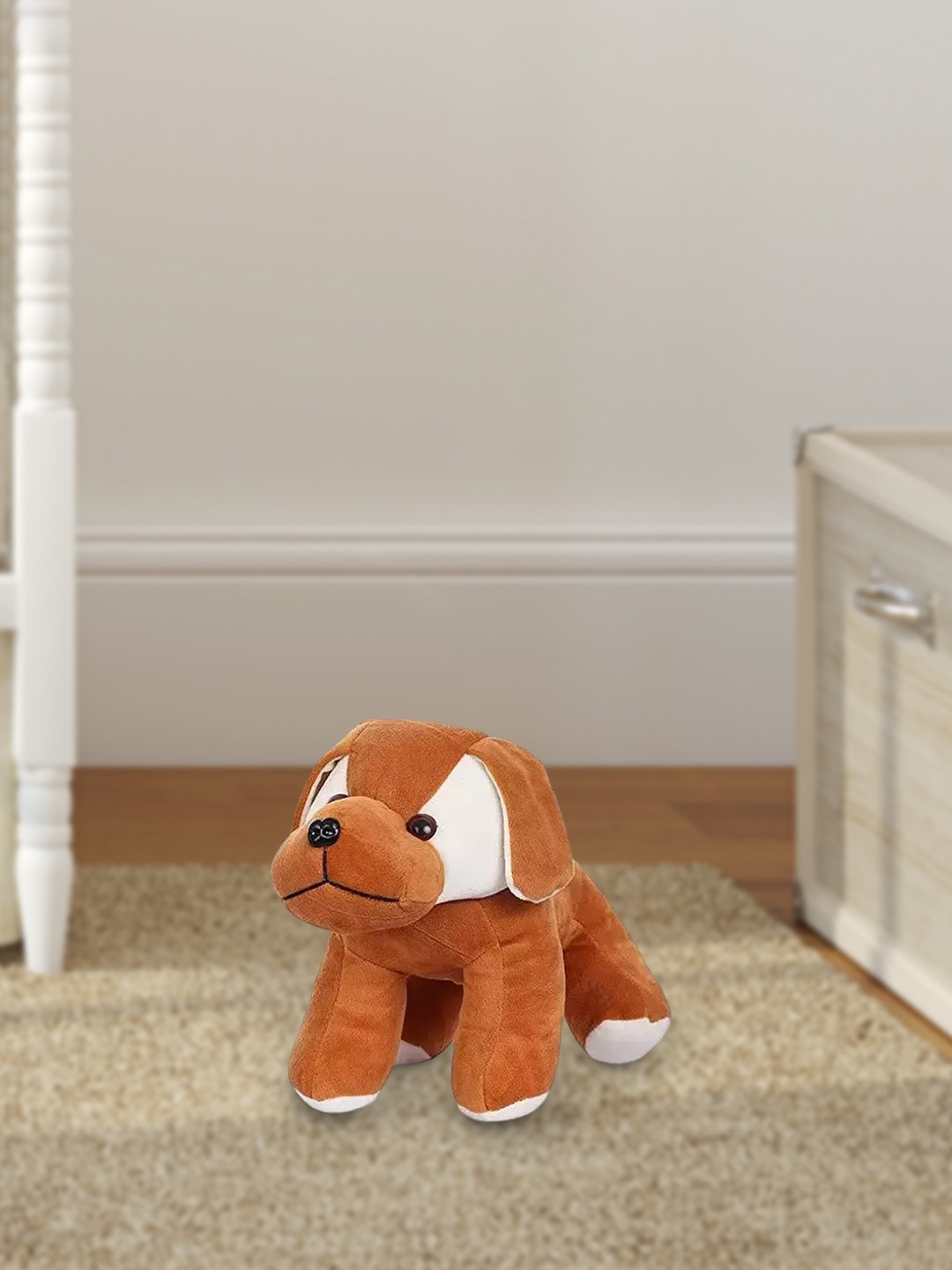 

Kidbea Kids Cotton Dog Plush Soft Toy, Brown