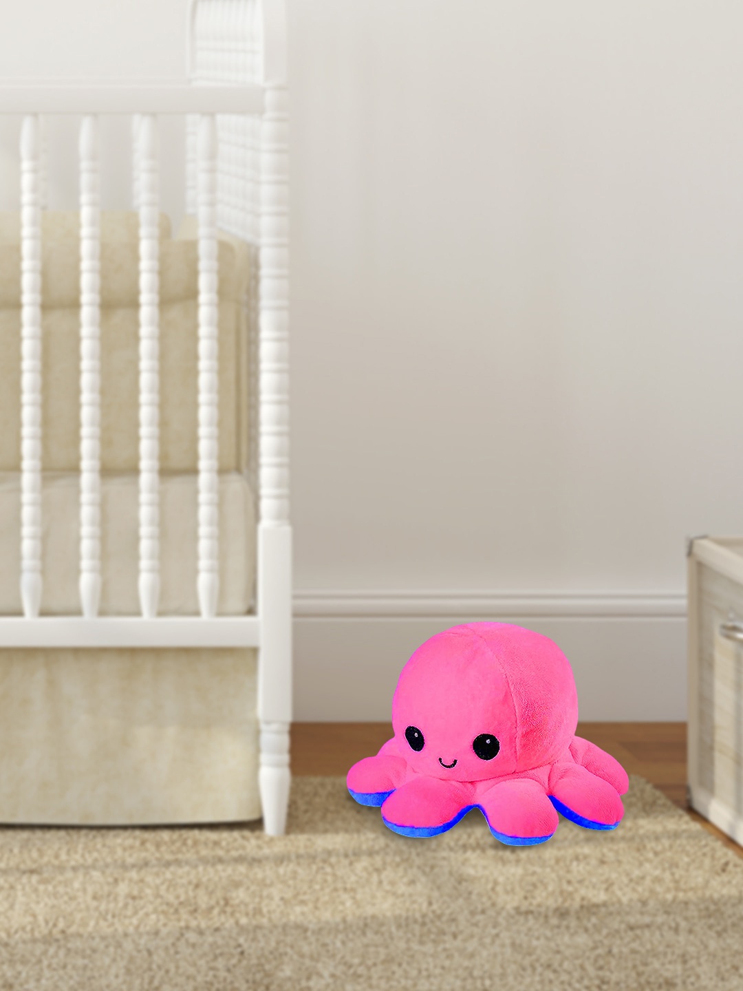

Kidbea Kids Cotton Octopus Plush Soft Toy, Pink