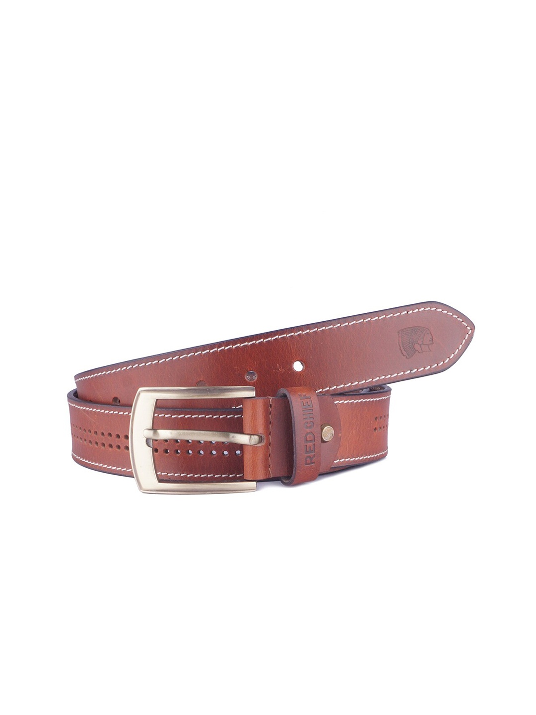 

Red Chief Men Formal Leather Belt, Tan