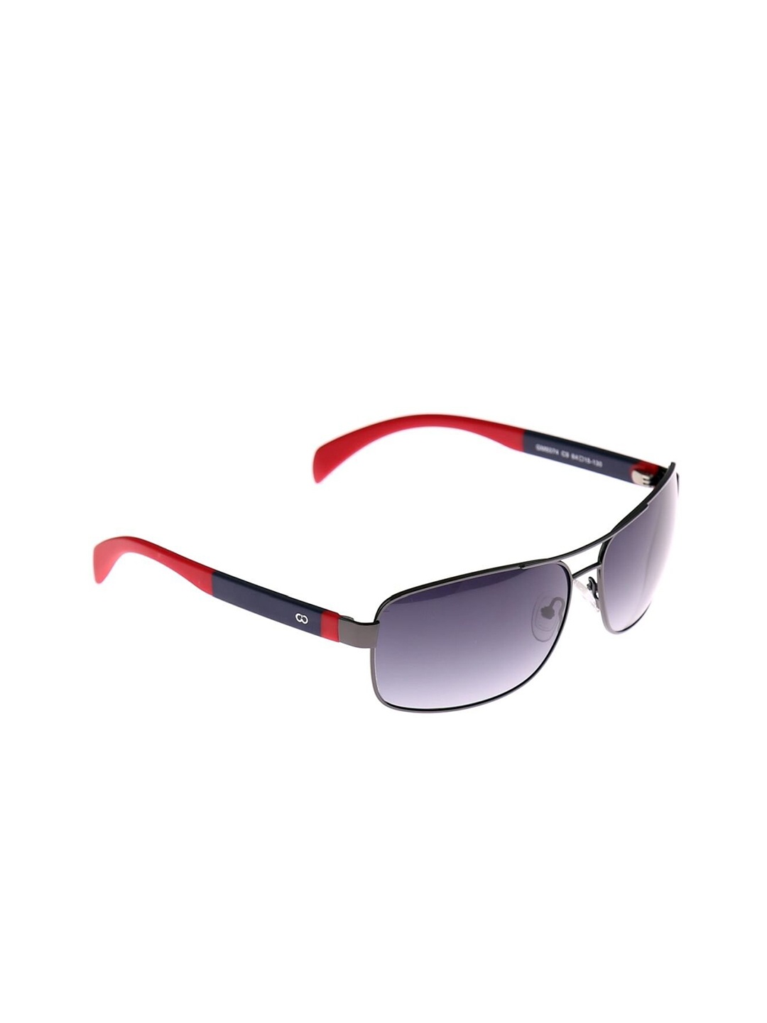 

GIO COLLECTION Unisex Square Sunglasses with UV Protected Lens, Purple