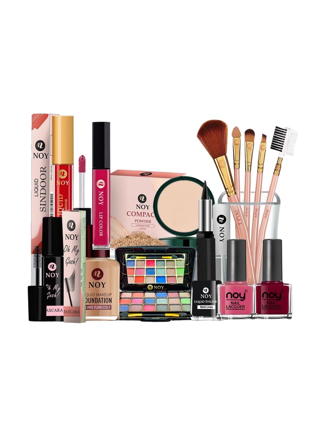 

NOY Makeup Combo - Seamless Blend Of Beauty Essentials - Combo No 220, Multi