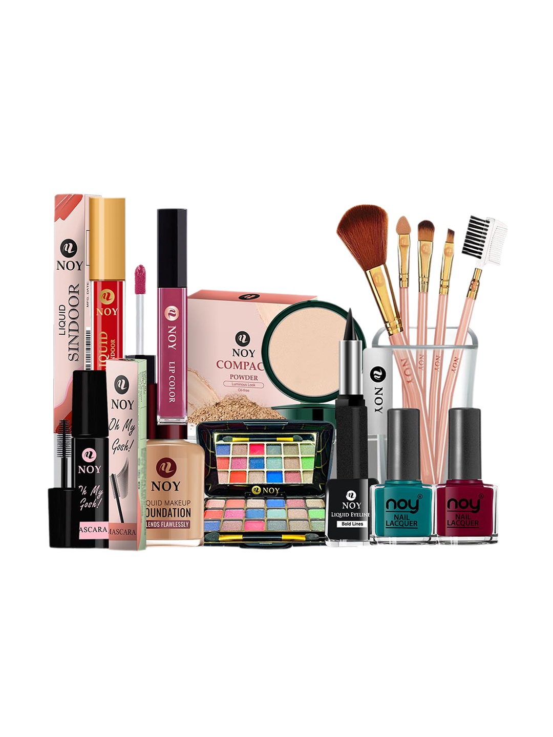 

NOY Divine Makeup Combo - Seamless Blend Of Beauty Essentials - Combo No 290, Multi